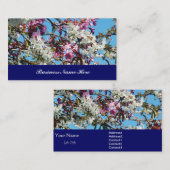 lentebloesem visitekaartje (Voorkant / Achterkant)