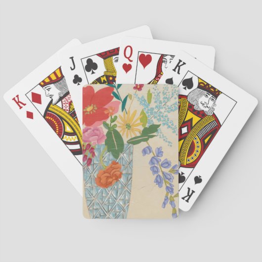 Lentebloesems II Pokerkaarten (Achterkant)