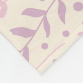Lentebloos Weide Takken Fleece Deken (Hoek)