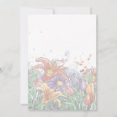 Lenteboeket Uitnodiging (Achterkant)