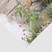 Lenteboerderij Haan Aquarel Tissuepapier (Detail)
