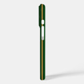 Lentebok groen en goud candy strepen Case-Mate iPhone case (Achterkant / Links)