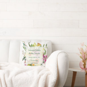 Lentebos bruidsboeket met narcissen  kussen