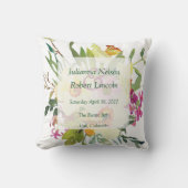 Lentebos bruidsboeket met narcissen kussen (Voorkant)