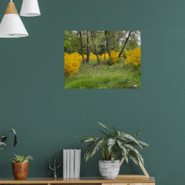 Lentebos in Luxemburg reis Poster