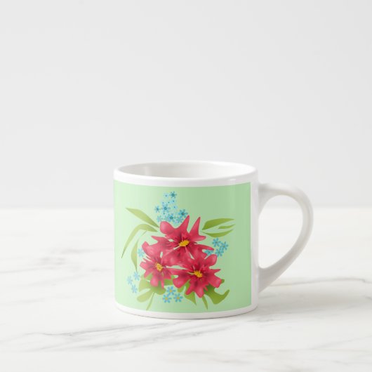 Lentebouquet espressokopje espresso kop (Rechts)