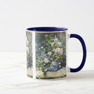 Lentebouquet van Pierre Renoir, Vintage Bloemen Mok