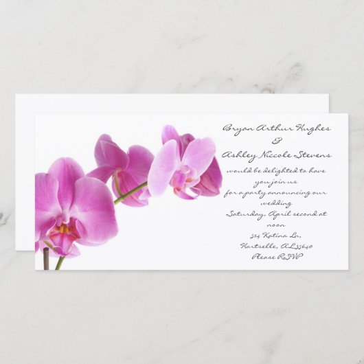 lentebruiloft (Voorkant / Achterkant)