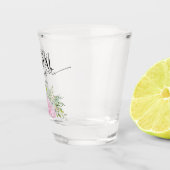 Lentebruiloft met wilde bloemen shot glas (Rechts)