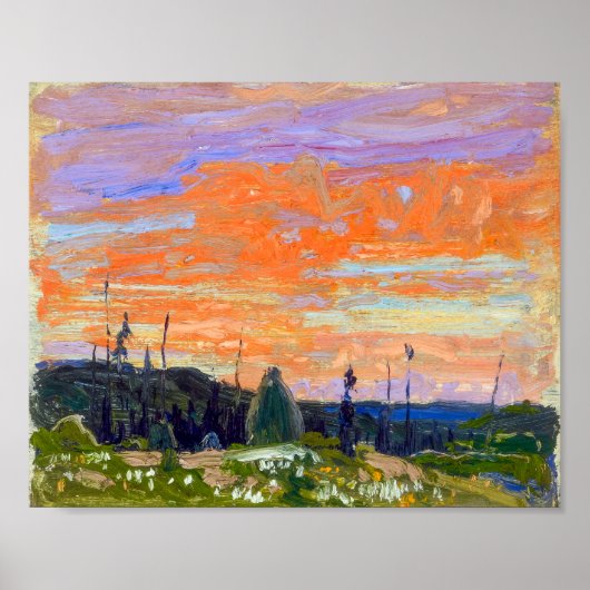 Lentebuit, Algonquin Park | Tom Thomson | Poster (Voorkant)