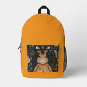 Lentebunny Magie Bedrukte Rugzak (Voorkant)