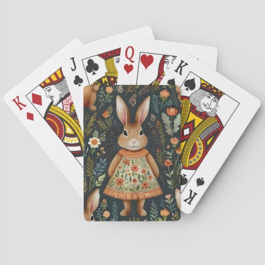 Lentebunny Magie Pokerkaarten (Achterkant)