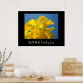 Lentedafodils We gaan van zijkant naar zijkant afd Poster (Keuken)