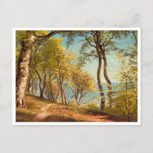 Lentedag in het bos door Peder Mork Monsted Briefkaart