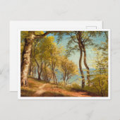 Lentedag in het bos door Peder Mork Monsted Briefkaart (Voorkant / Achterkant)