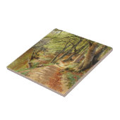 Lentedag in het bos door Peder Mork Monsted Tegeltje (Zijkant)