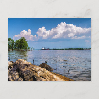 Lentedag op de Mississippi Briefkaart