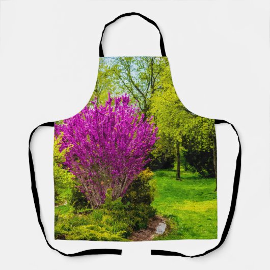 lentedag Painterly Apron Schort (Voorkant)