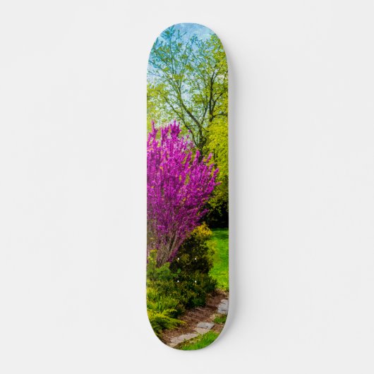 Lentedag Painterly Persoonlijk Skateboard (Voorkant)