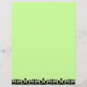 Lentedandelion Border Recycled Letterhead Paper (Voorkant)
