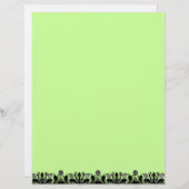 Lentedandelion Border Recycled Letterhead Paper (Voorkant / Achterkant)