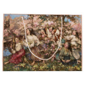 Lentedans (door Edward Atkinson Hornel) Groot Cadeauzakje (Achterkant)