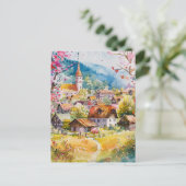 Lentedorp Briefkaart (Staand voorkant)