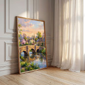 Lentedorp Impressionistische Muurkunst Poster