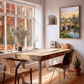 Lentedorp Impressionistische Muurkunst Poster
