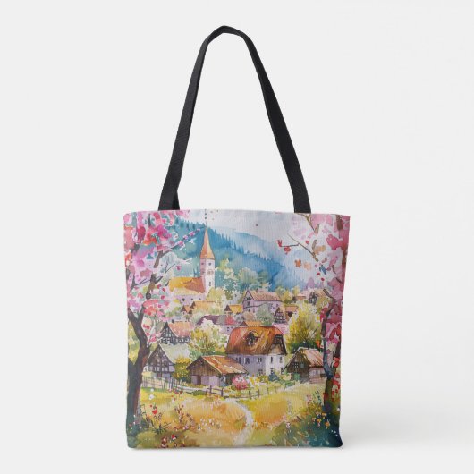 Lentedorp Tote Bag (Achterkant)