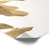 Lentedouches op Forsythia Flowers Poster (Hoek)