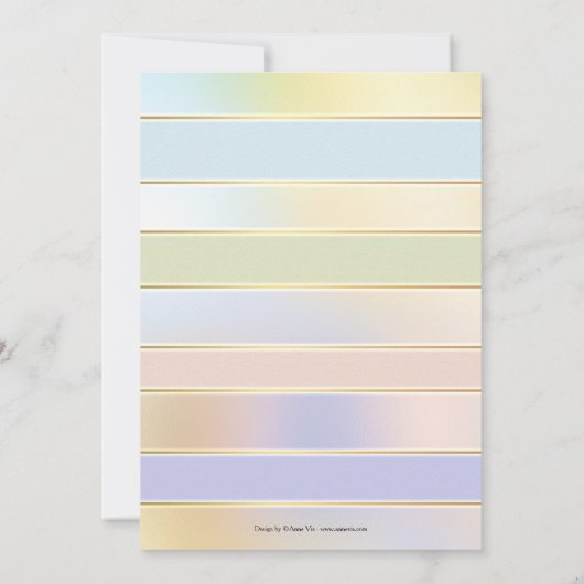 Lentefeest Bubbles en Brunch Uitnodiging (Achterkant)