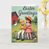 Lentefreudekaart Kaart (Gele Bloem)