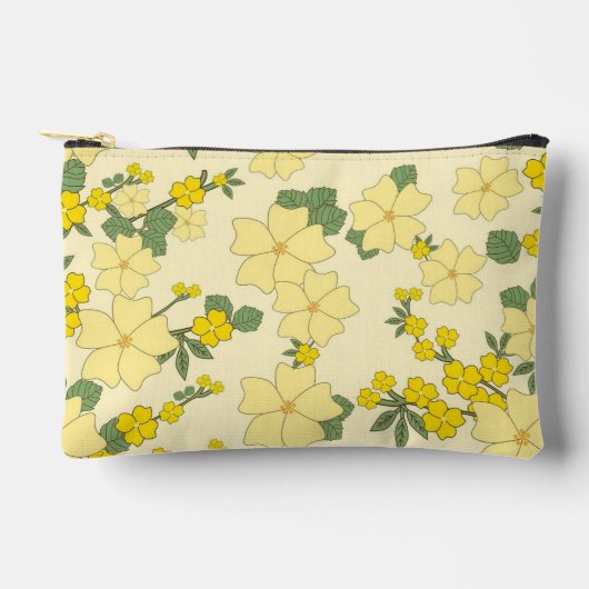 Lentegele bloempatroon etui (Voorkant)