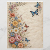 Lentegrasvelden #2- Decoupage - (Voorkant)