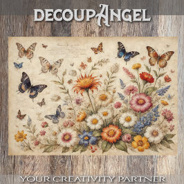 Lentegrasvelden #4 - Decoupage -