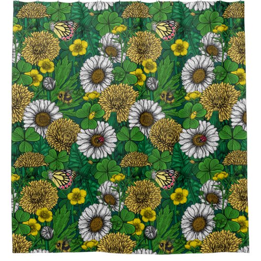 Lentegroen Douchegordijn (Voorkant)