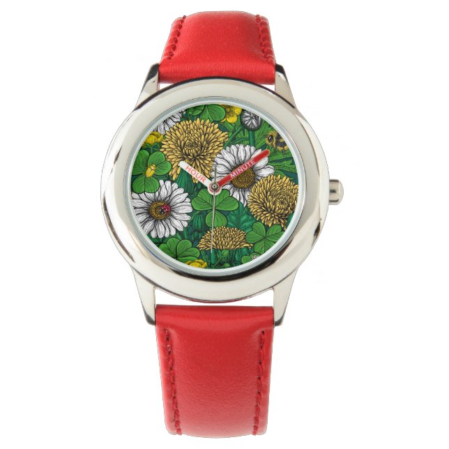 Lentegroen Horloge (Voorkant)