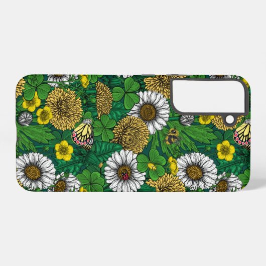 Lentegroen Samsung Galaxy Hoesje (Achterkant horizontaal)