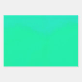 Lentegroen verloop inpakpapier vel (Voorkant)