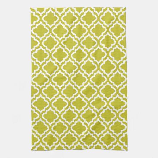 Lentegroene keukendoek theedoek (Verticaal)