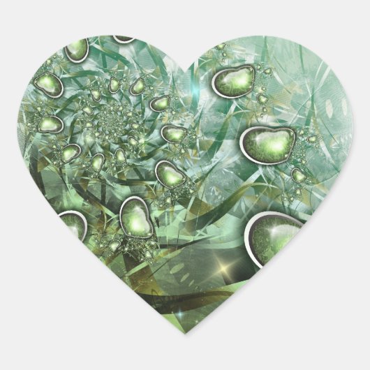 lentehart hart sticker (Voorkant)