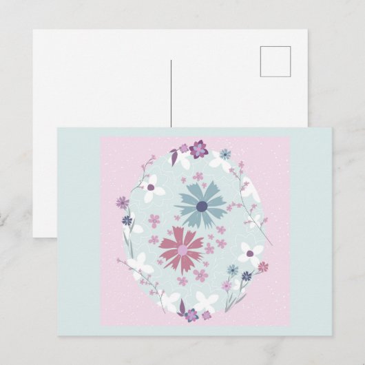 lentekaart briefkaart (Voorkant / Achterkant)