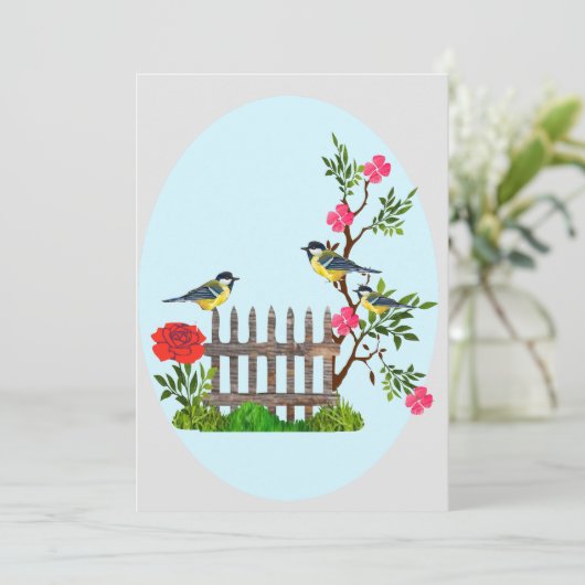 Lentekaart Kaart (Staand voorkant)