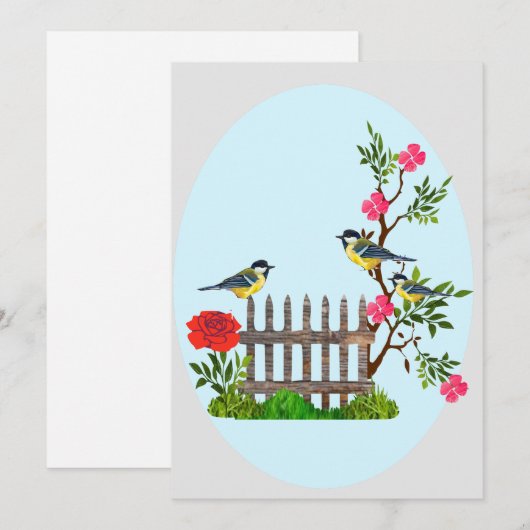 Lentekaart Kaart (Voorkant / Achterkant)