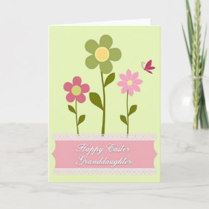 Lentekaart met bloemen kaart