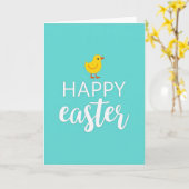 Lentekaart met Gele Vogel Kaart (Gele Bloem)
