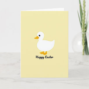 Lentekaart met Gele Vogel Kaart