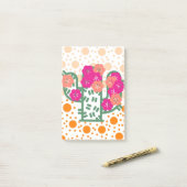 Lentekactus Post-it® Notes (Op bureau)