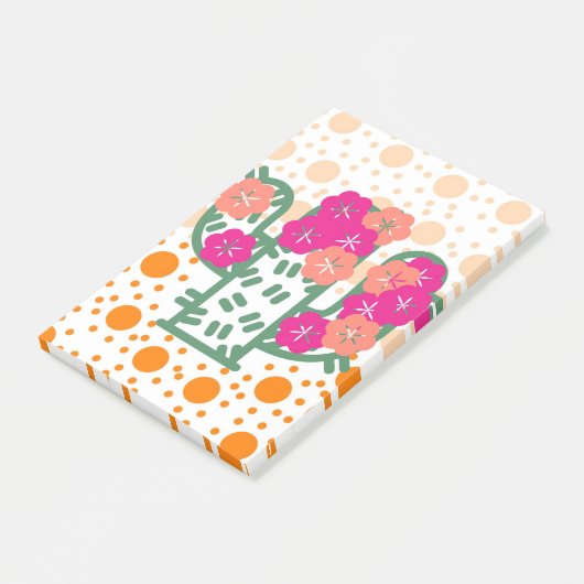 Lentekactus Post-it® Notes (Schuin)